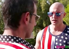 Buxom blonde older woman gets fucked hard by huge dick before taking cumshot