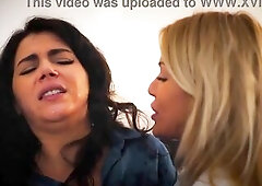 Beauties Gone Wild in the Office - Hardcore Lesbo Sex with Valentina Nappi and Cherry Kiss