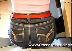 Pretty CD She is Very crossdresser and horny