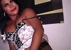 Chubby Ladyboy Jessy Blowjob And Bareback Anal Sex