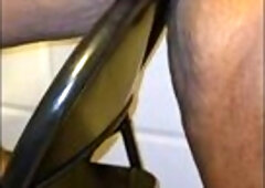 Aggressive Chair Hump And Strong Climax