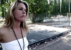 Hawt blond, Amanda, sucks a rod throughout a brilliance gap in a baths stall partition, all...