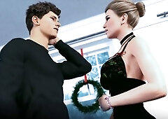 Exclusive trio at A.O.A Academy Christmas party