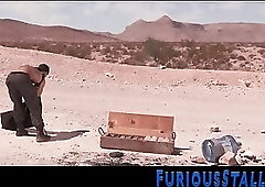 Hunk stud giving blowjob