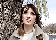 GERMAN SCOUT - UNFATHOMABLE ANAL FOR FLOPPY TITTIES TEEN KRISTIN AT STREET CASTING FOR CASH - Das komplette Movie, alle Infos und Direkt-Kontakt finde