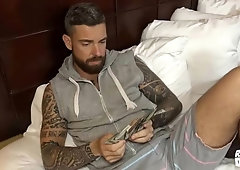 Gay Paul Wagner fucks straight Teo Carter