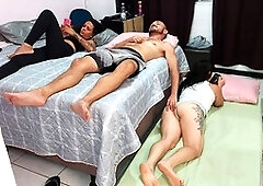 Amateur orgy, fuck-fest, amateur threesome