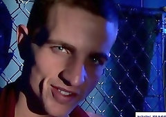 Solo jock wanking his cut dong