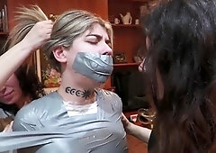 Spanish Ties - Rainbow Lau Mummified By Tenjou And Dyanne!