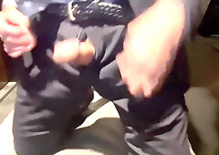 climax on masturbator