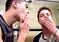 Fetish, gang, smoking