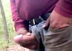 Big-Cock Daddy's Outdoor Adventure