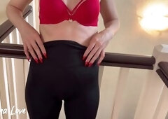 Team up and fill my red panties with cum