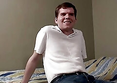 White guy screams as he is getting his first black dick