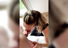 I swallow his sperm full of vitamins before going to the gym