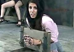 Bondage slut follows orders like a good little slut BDSM