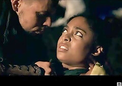 Luna Corazon Cums So Hard On His Big Cock As She Is Fucked By A Campfire