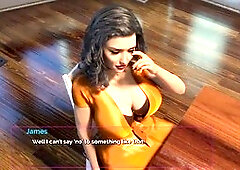 Glamorous erotic story featuring a busty mom in a PC game