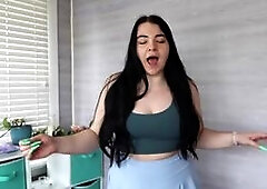 CHUBBY CHICK MINI SKIRT TRY ON HAUL YouTuber gone wild