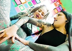 Punk and Hippie Sweetheart Love Getting Anal Screwed and Facial Cumshots