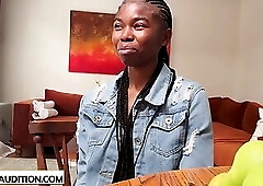African auditions found another teen willing to fuck on camera