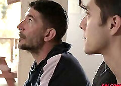 Alexander's thick cock fucked Angel's smooth hole