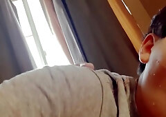 Boy Spends Summer Sucking Older Neighbors Cock