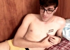 Pov-gay, gay-porn, glasses