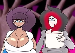 Scalies, group-sex, futa-on-female