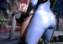 CG Futa&Ass -Concrete Cutie- Sfm Comics Manga Compilation