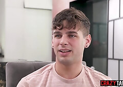 Exciting blond teenage getting humped hard