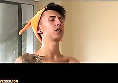 Hot twinks blowjob big cocks play ass and bareback fuck jerk off and cumshot