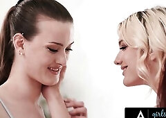 GIRLSWAY - Housekeeper Olivia Madison Caught Nasty Glimpses Of Her Bosses - PORTUGUESE SUBTITLES