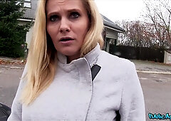 Desperate mom Fucks For A Job 1 - Public Agent