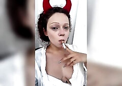 Im wearing those horns just to seduce u harder ?