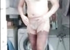 Amateur transgender, transgender stockings