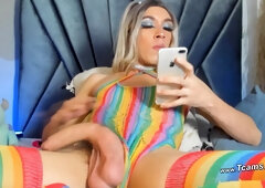 Trans Girl in Heat – Painfully Slow Cock Tease Session