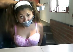 Latina Lingerie Model