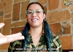 Carne Del Mercado - Hot Latin babe College Angel Asked To Film A Porno