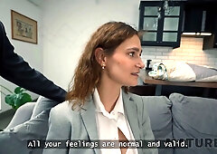 Mature4k. surprise threesome...with our mature and kinky neighbour