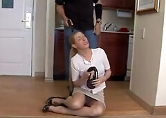 housewife cleave gagged and hogtied