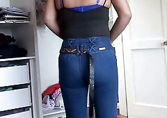 Stepson's allies wank looking at my booty and wanna screw me