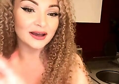 Amateur Blonde With BIG BOOBS Hot Free Cam Show