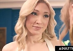 ADULT TIME - Lily LaBeau LESBIAN ORGY With Bridesmaids Octavia Red, Ivy Ireland, & Karina Valentina!