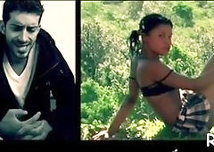 Very sexy asian chick with a gorgeous butt poses on cam