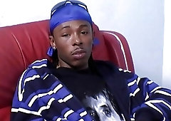 Latino's asshole opens for a massive black pipe