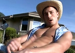 Next Door Male: Sowing Oats Solo by the Corn