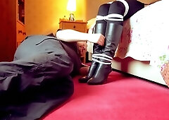 Ariel Anderssen Elbow Tied In My Wool Coat Bondage