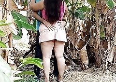 Tenemos sexo en el campo, debimos parar porque casi nos descubre el dueño