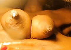 cum on my large milky nipps